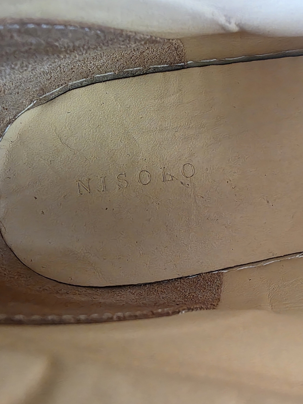 Nisolo Men's Diego Everyday Mid-Top Leather Sneakers Bone Cream 12.5 NWOB - Picture 16 of 17